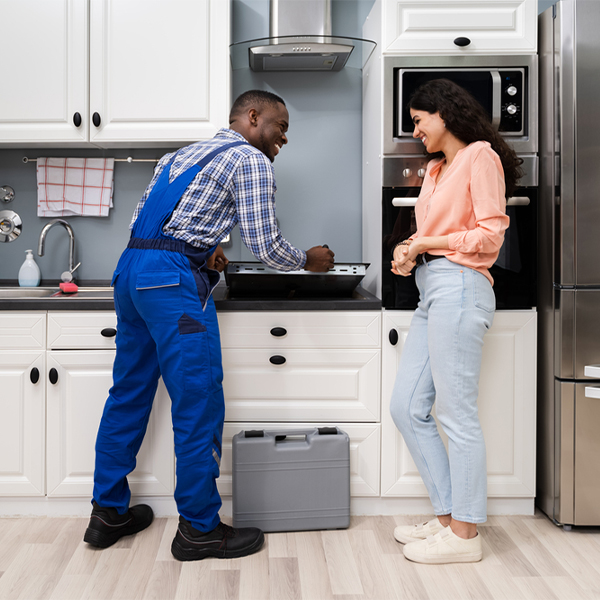 can you provide an estimate for cooktop repair before beginning any work in Valle Vista